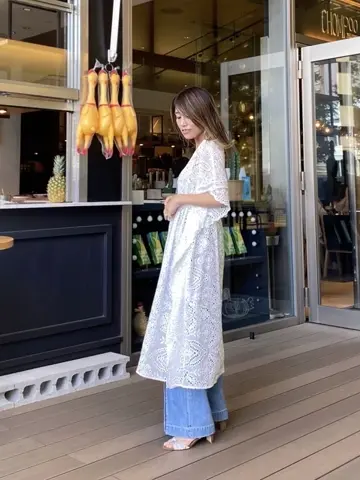 ORIGINATED IN GRACE CONTINENTAL yukimi yonee コーディネート画像