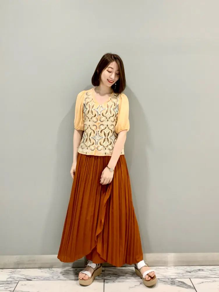 グレースコンチネンタル　ラップワッシャーパンツ ラップワッシャーパンツ / GRACE CONTINENTAL | GRACE