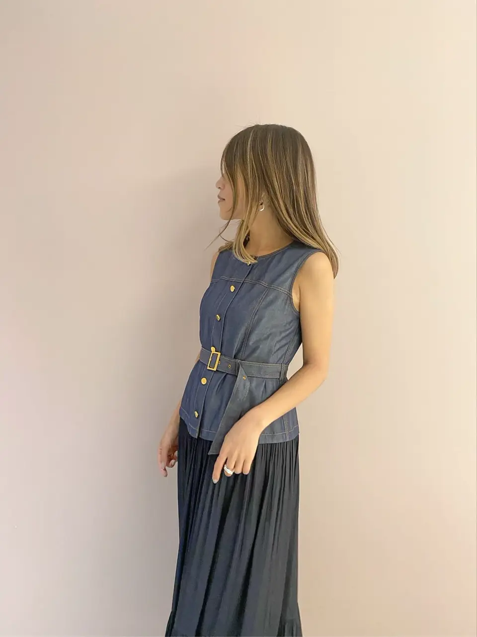 ORIGINATED IN GRACE CONTINENTAL yukimi yonee コーディネート画像