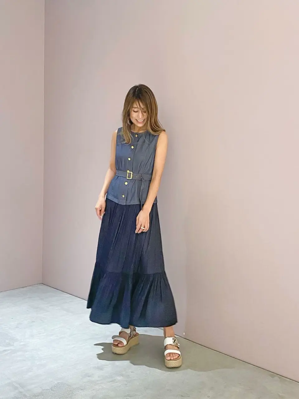 ORIGINATED IN GRACE CONTINENTAL yukimi yonee コーディネート画像