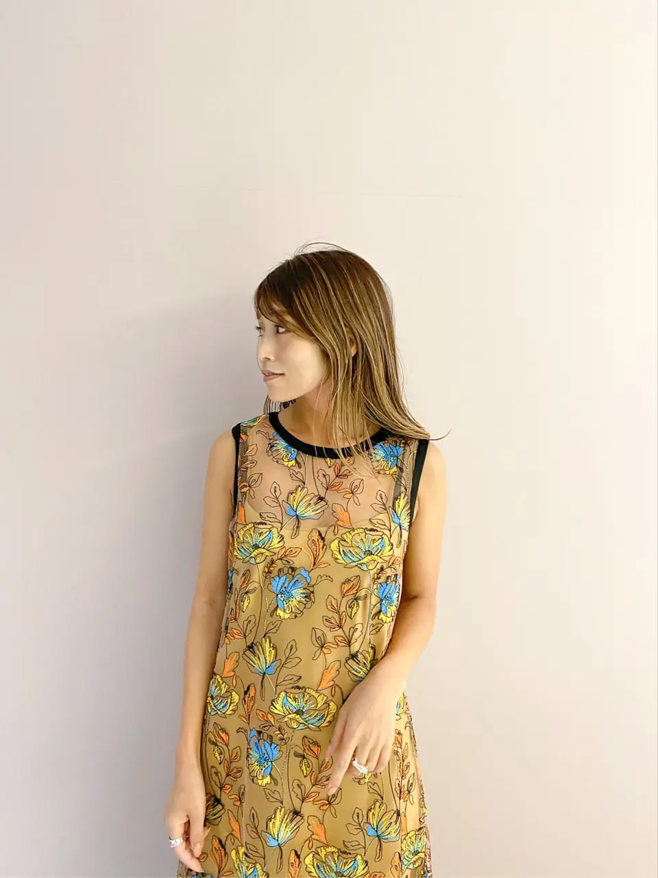 ORIGINATED IN GRACE CONTINENTAL yukimi yonee コーディネート画像