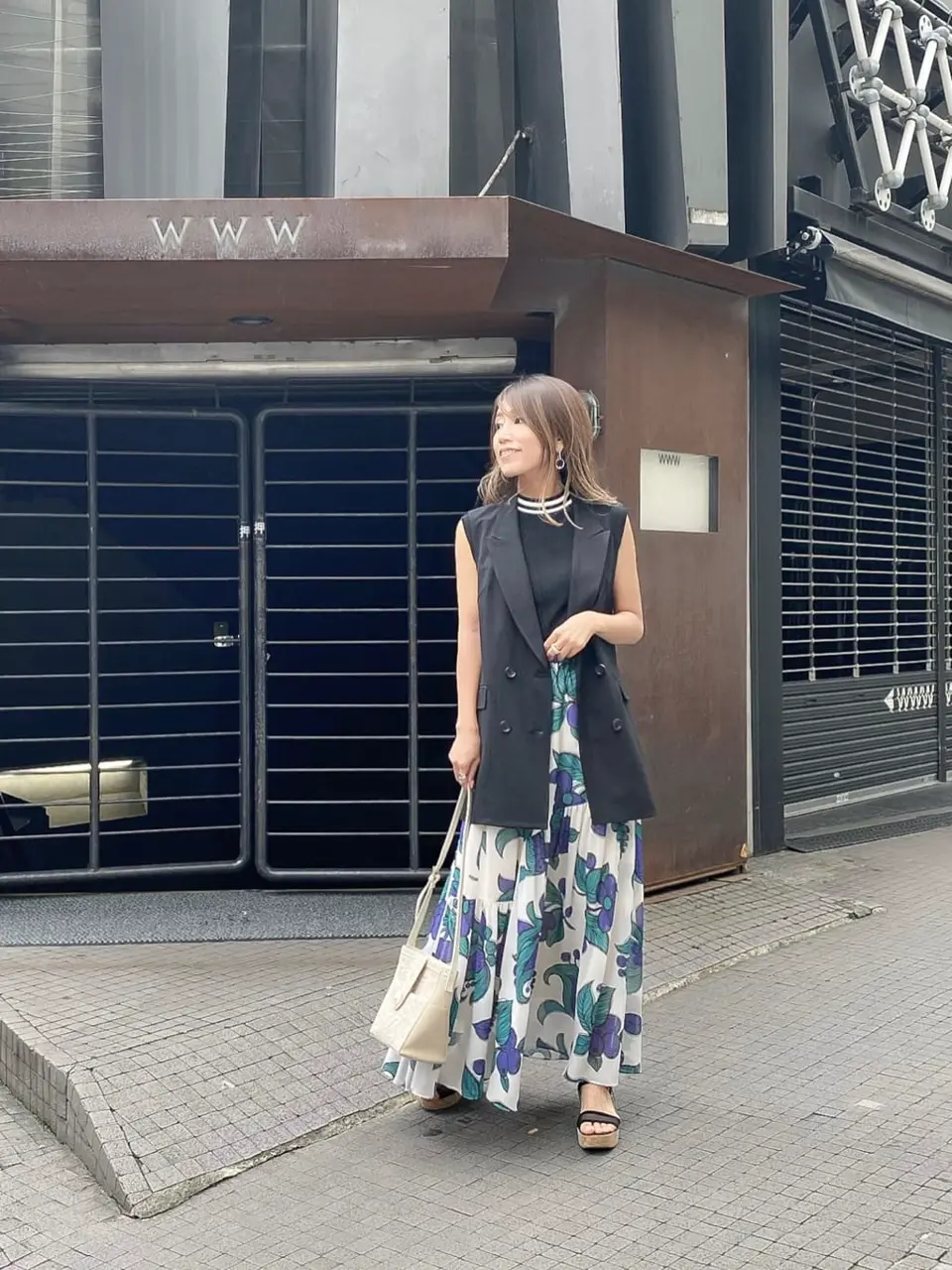 ORIGINATED IN GRACE CONTINENTAL yukimi yonee コーディネート画像