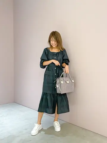 ORIGINATED IN GRACE CONTINENTAL yukimi yonee コーディネート画像