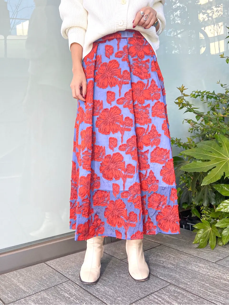 ORIGINATED IN GRACE CONTINENTAL yukimi yonee コーディネート画像