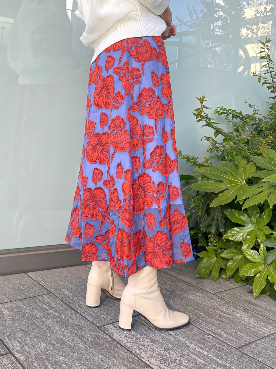 ORIGINATED IN GRACE CONTINENTAL yukimi yonee コーディネート画像