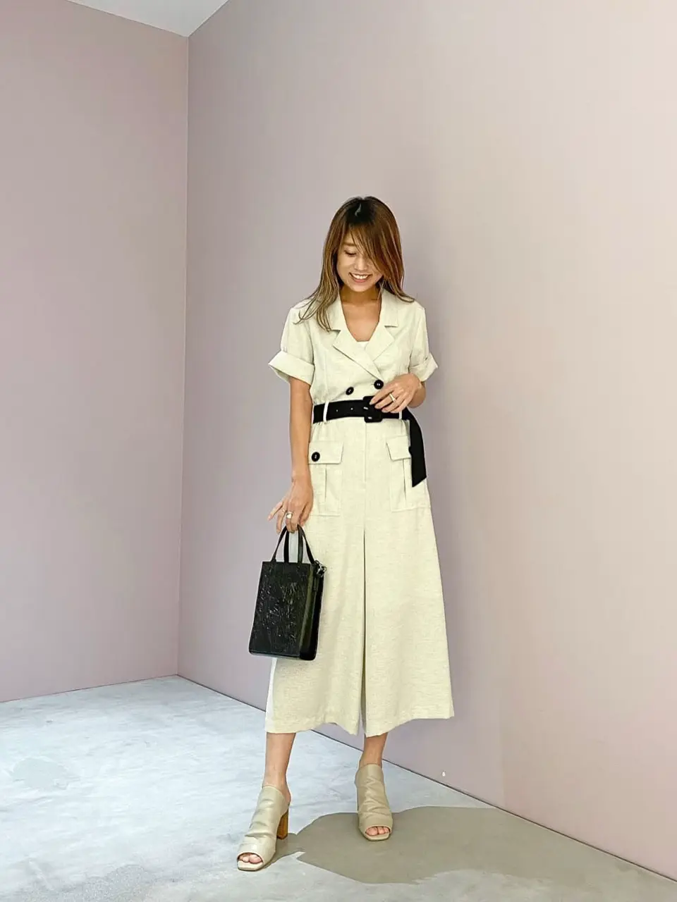 ORIGINATED IN GRACE CONTINENTAL yukimi yonee コーディネート画像