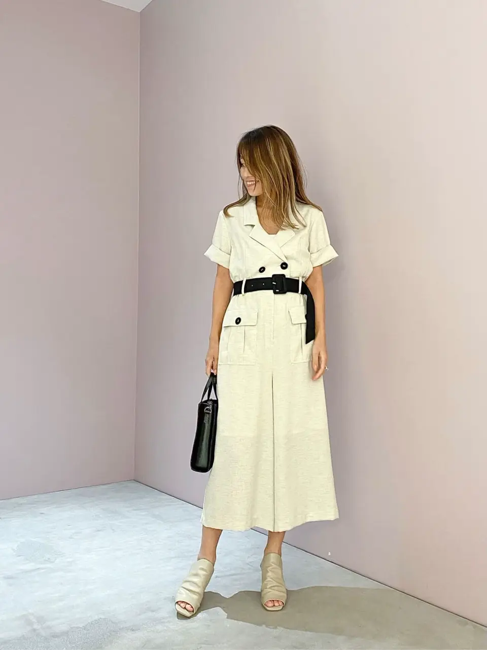 ORIGINATED IN GRACE CONTINENTAL yukimi yonee コーディネート画像