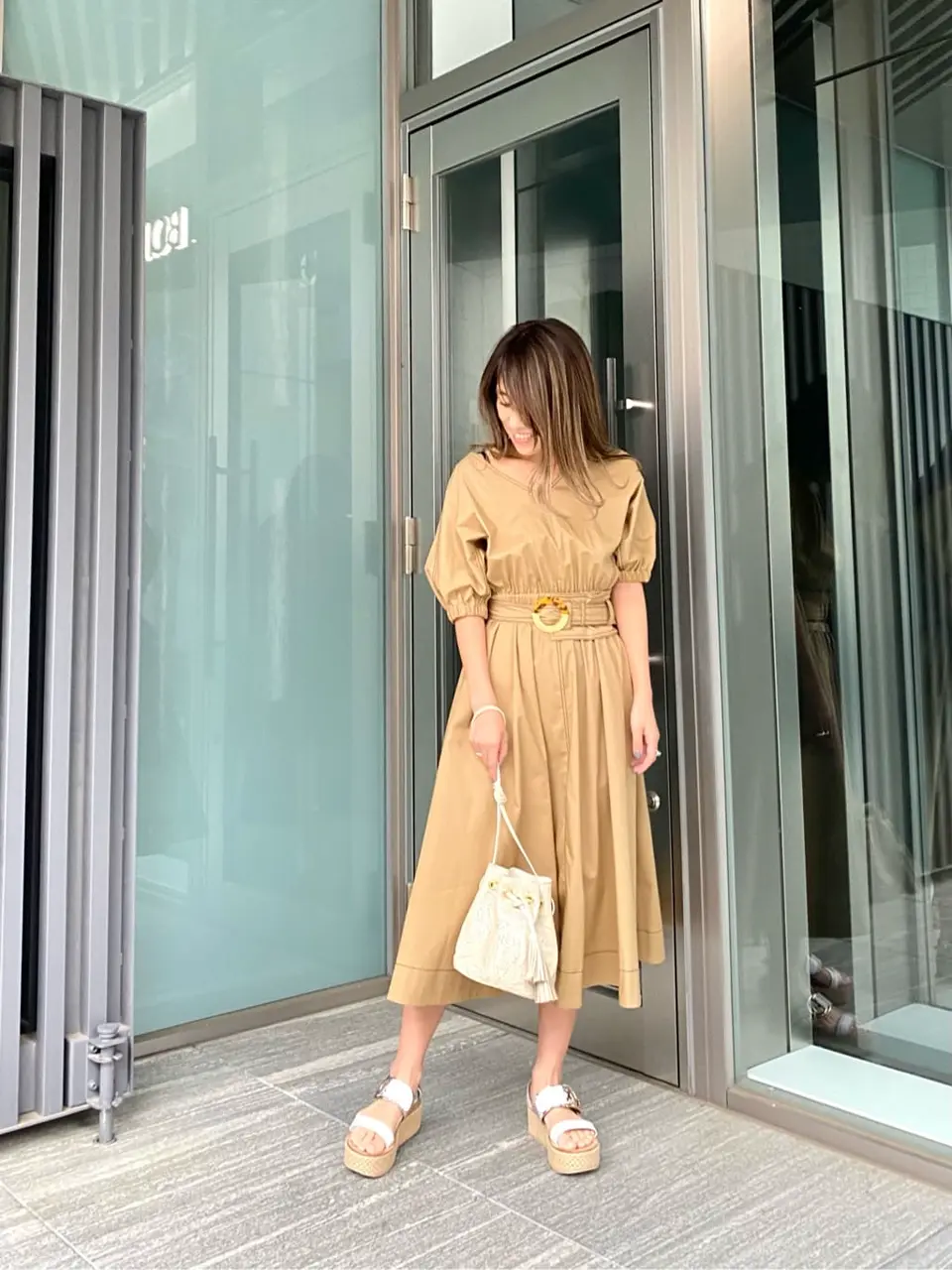 ORIGINATED IN GRACE CONTINENTAL yukimi yonee コーディネート画像