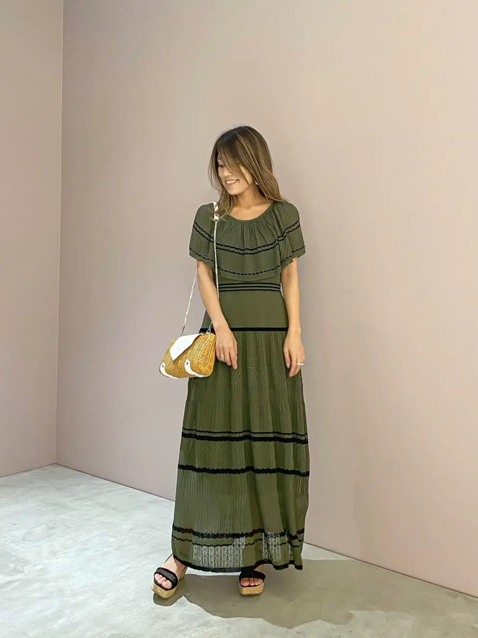 ORIGINATED IN GRACE CONTINENTAL yukimi yonee コーディネート画像