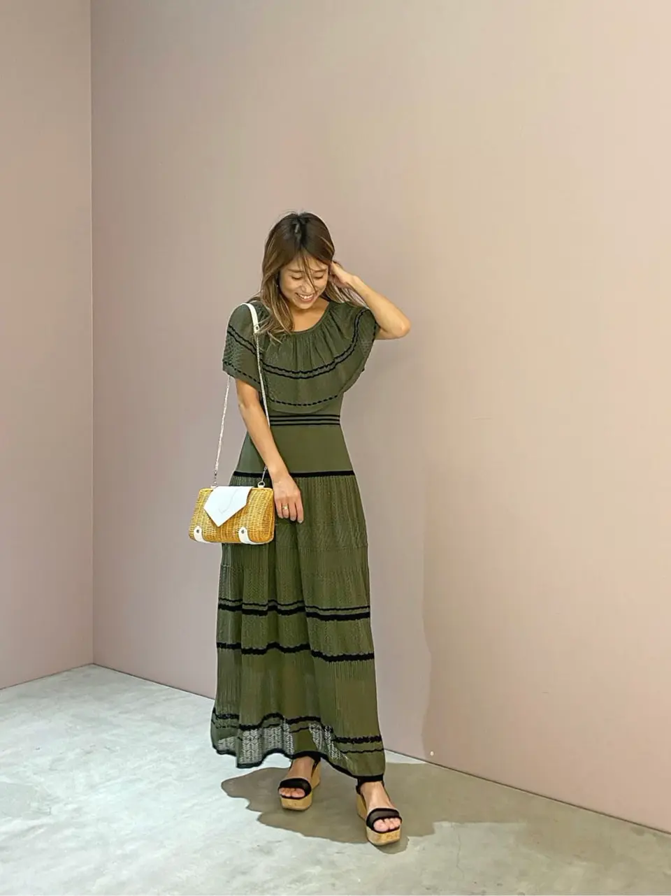 ORIGINATED IN GRACE CONTINENTAL yukimi yonee コーディネート画像