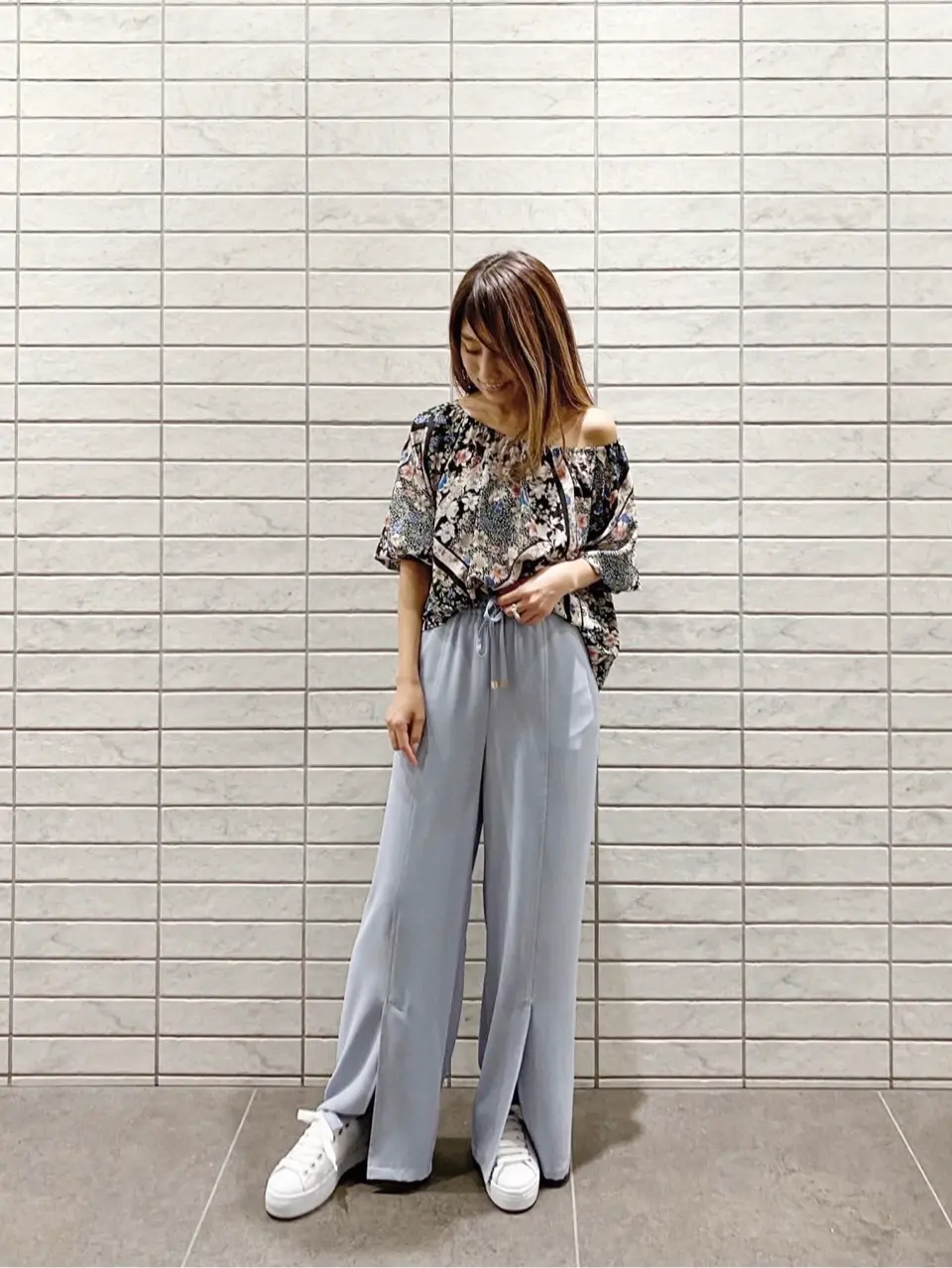 ORIGINATED IN GRACE CONTINENTAL yukimi yonee コーディネート画像