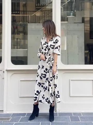 ORIGINATED IN GRACE CONTINENTAL yukimi yonee コーディネート画像