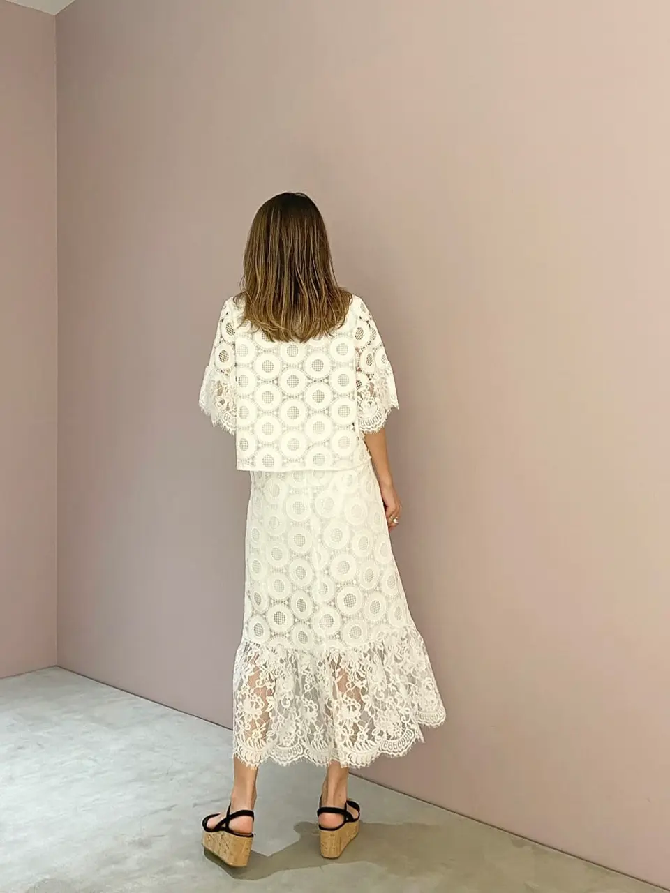 ORIGINATED IN GRACE CONTINENTAL yukimi yonee コーディネート画像