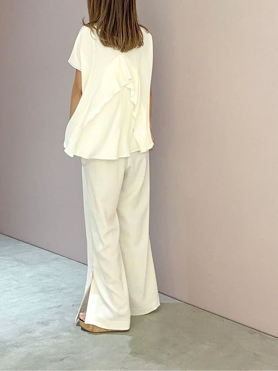 ORIGINATED IN GRACE CONTINENTAL yukimi yonee コーディネート画像