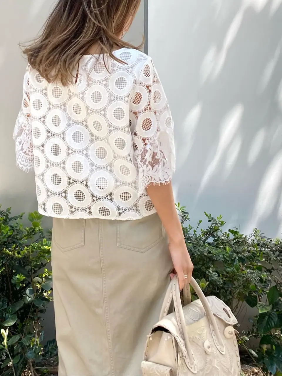 ORIGINATED IN GRACE CONTINENTAL yukimi yonee コーディネート画像