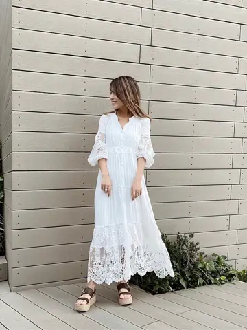 ORIGINATED IN GRACE CONTINENTAL yukimi yonee コーディネート画像