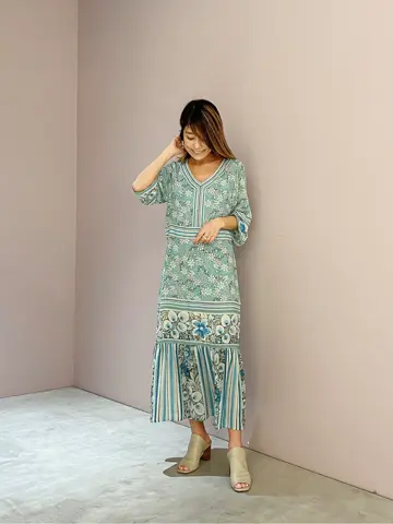 ORIGINATED IN GRACE CONTINENTAL yukimi yonee コーディネート画像