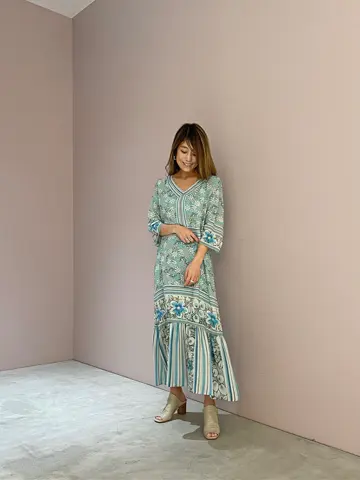 ORIGINATED IN GRACE CONTINENTAL yukimi yonee コーディネート画像