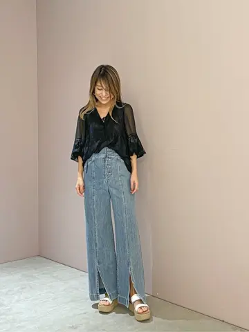 ORIGINATED IN GRACE CONTINENTAL yukimi yonee コーディネート画像