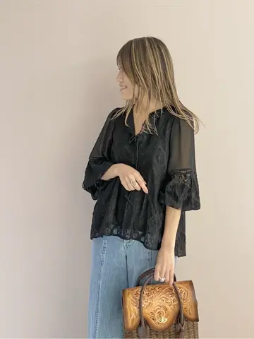 ORIGINATED IN GRACE CONTINENTAL yukimi yonee コーディネート画像