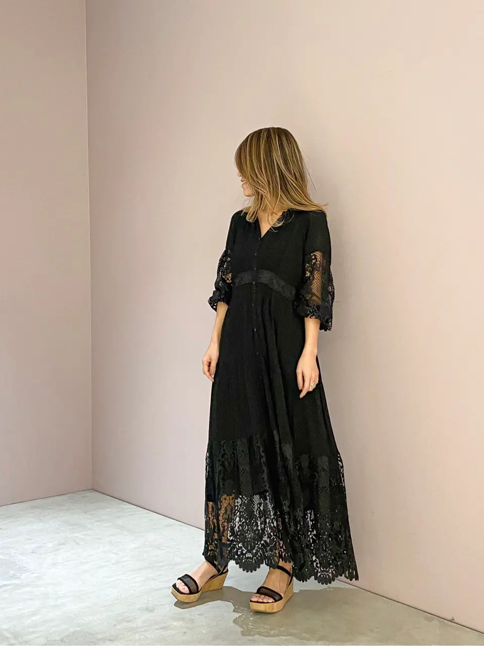 ORIGINATED IN GRACE CONTINENTAL yukimi yonee コーディネート画像