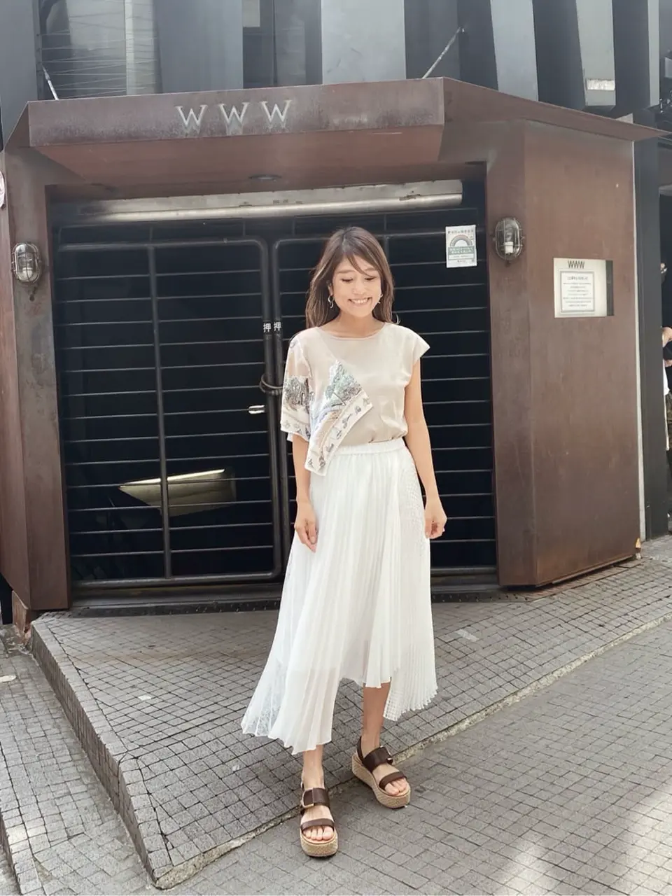 ORIGINATED IN GRACE CONTINENTAL yukimi yonee コーディネート画像