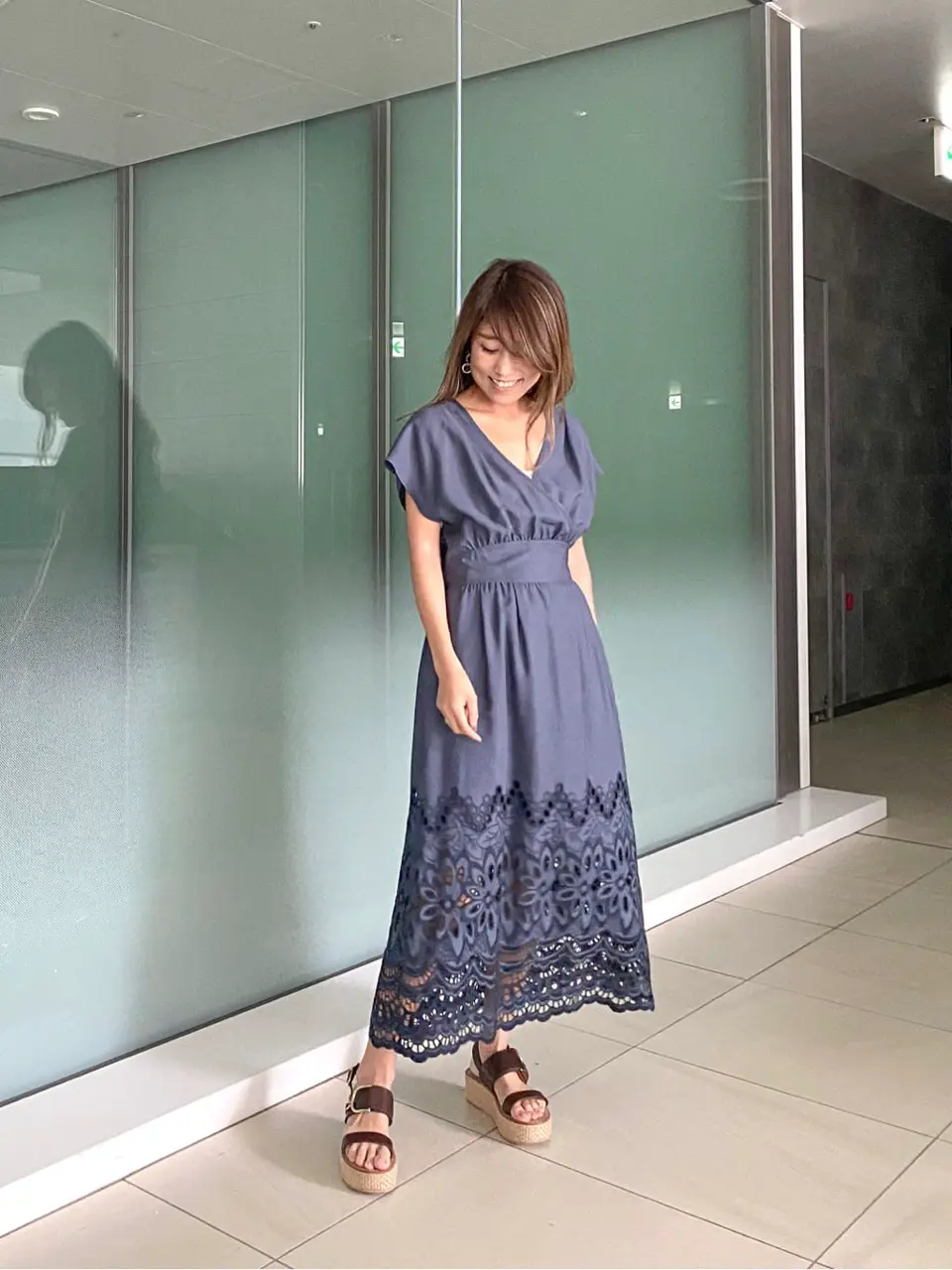 ORIGINATED IN GRACE CONTINENTAL yukimi yonee コーディネート画像