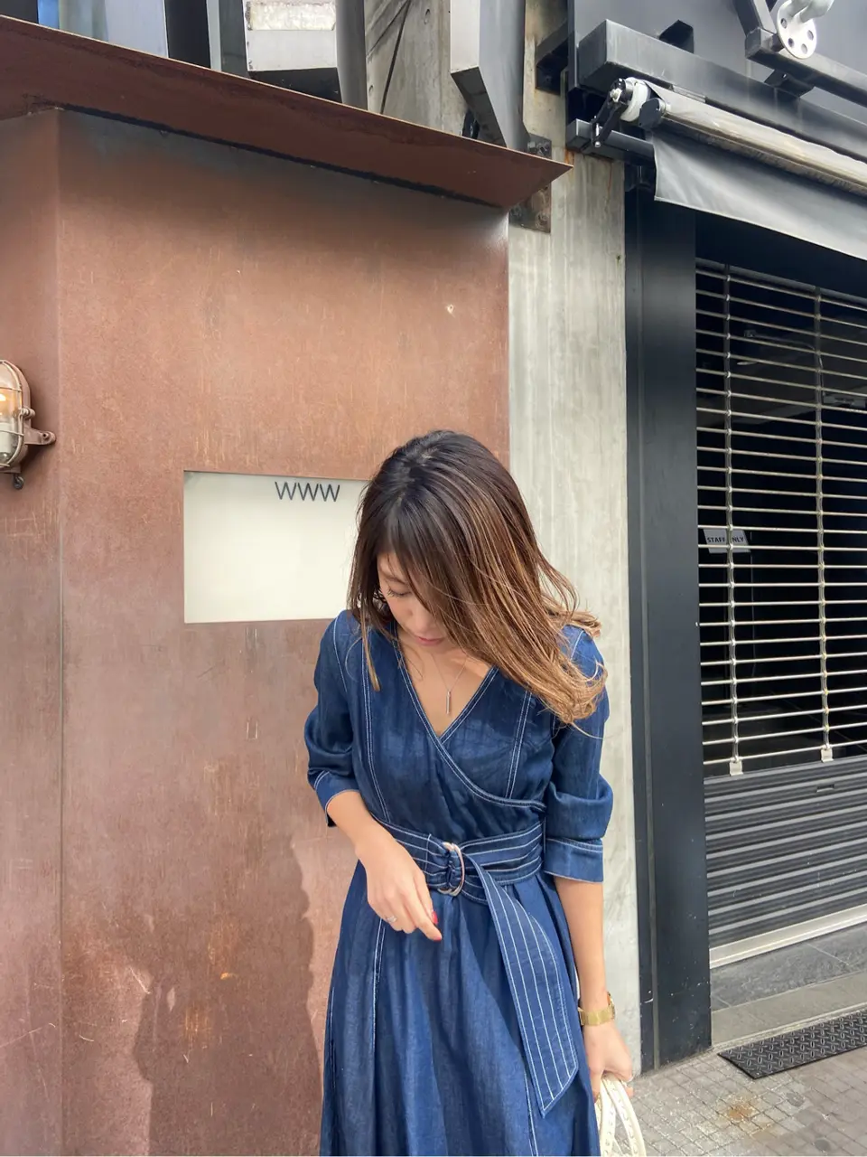 ORIGINATED IN GRACE CONTINENTAL yukimi yonee コーディネート画像