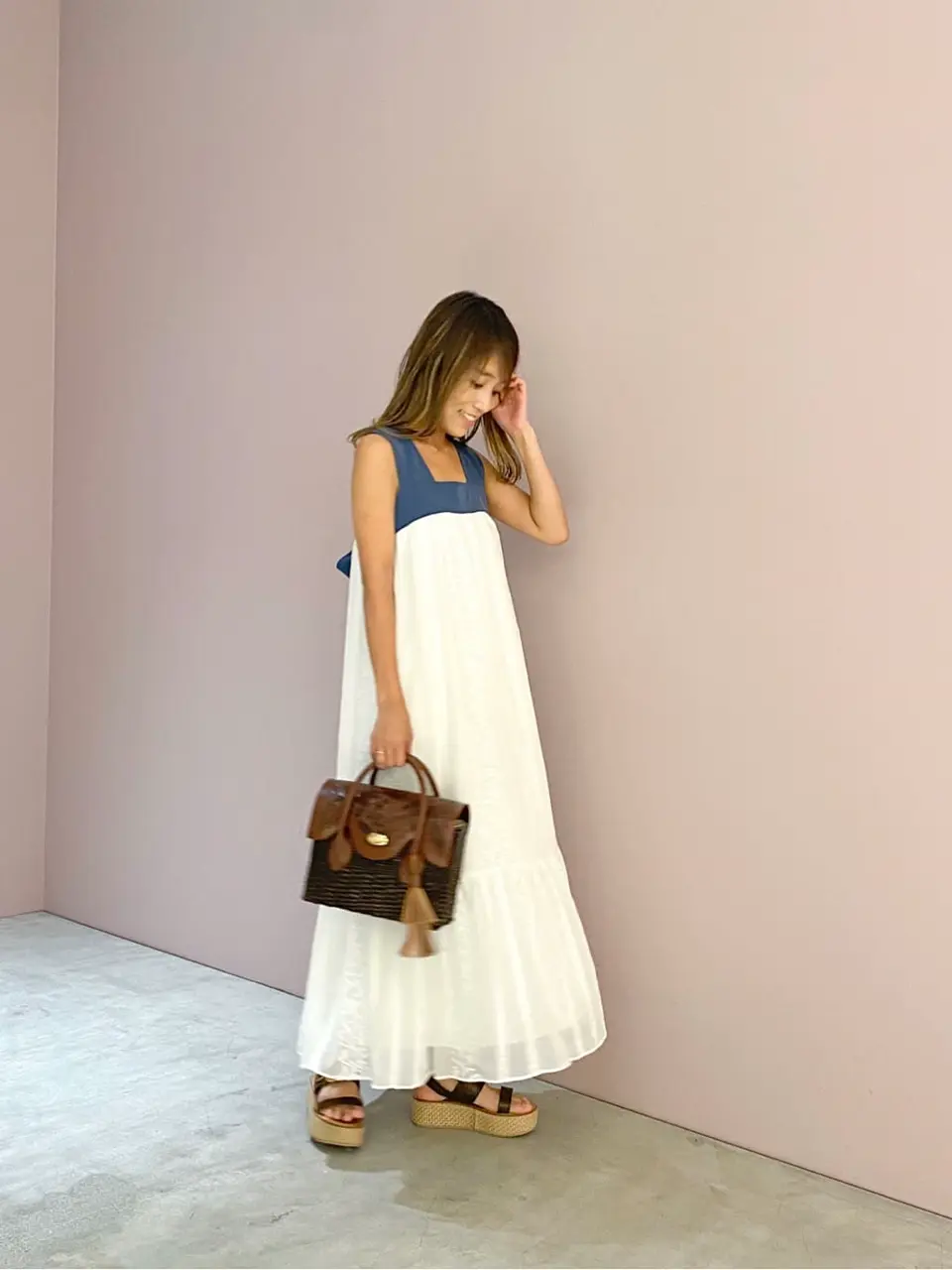 ORIGINATED IN GRACE CONTINENTAL yukimi yonee コーディネート画像