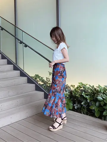 ORIGINATED IN GRACE CONTINENTAL yukimi yonee コーディネート画像