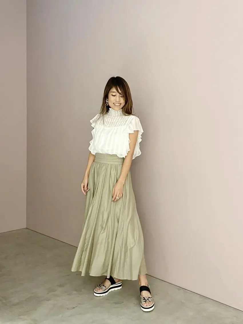 ORIGINATED IN GRACE CONTINENTAL yukimi yonee コーディネート画像