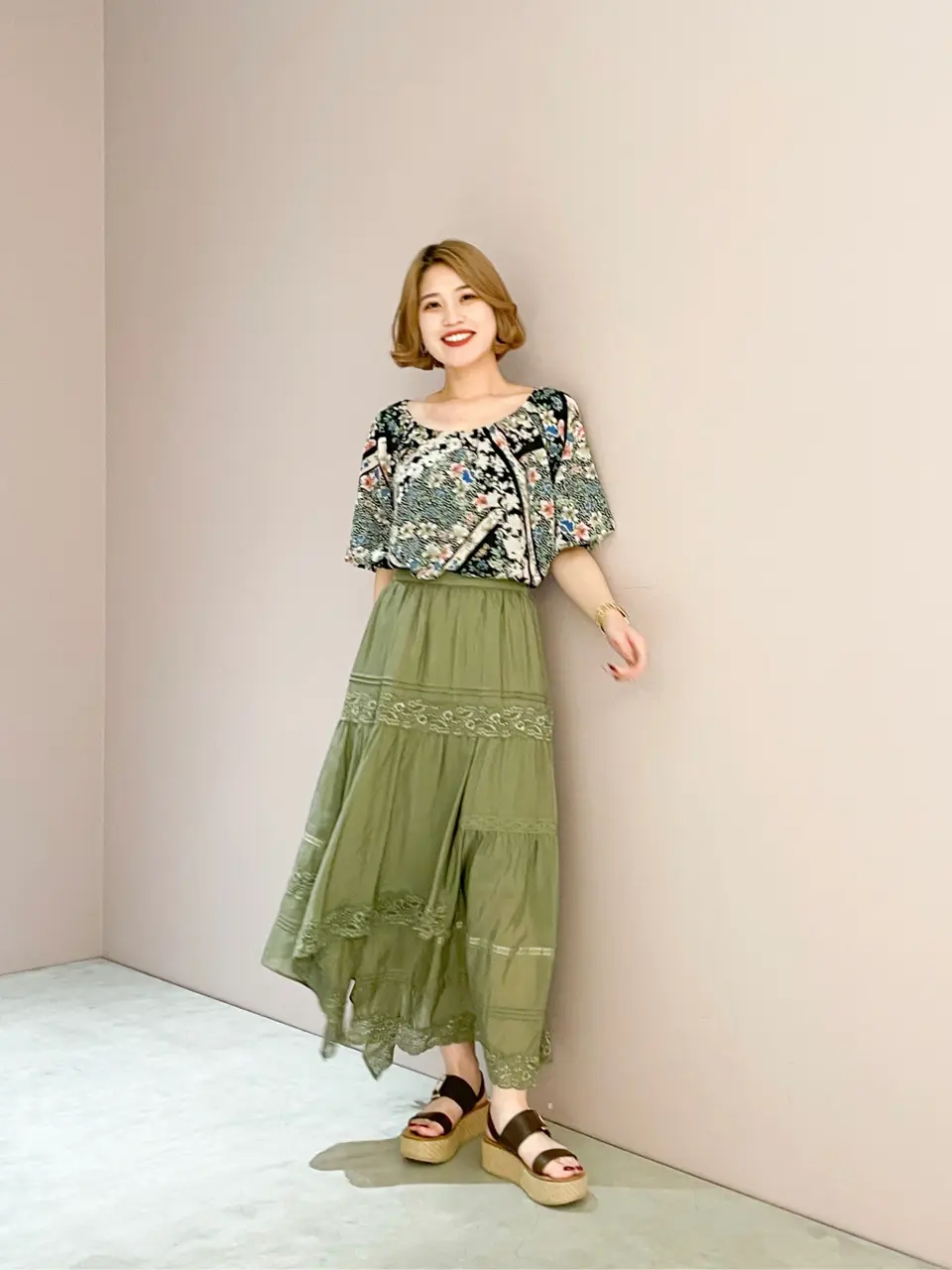 ORIGINATED IN GRACE CONTINENTAL Yuuki NOZAWA コーディネート画像