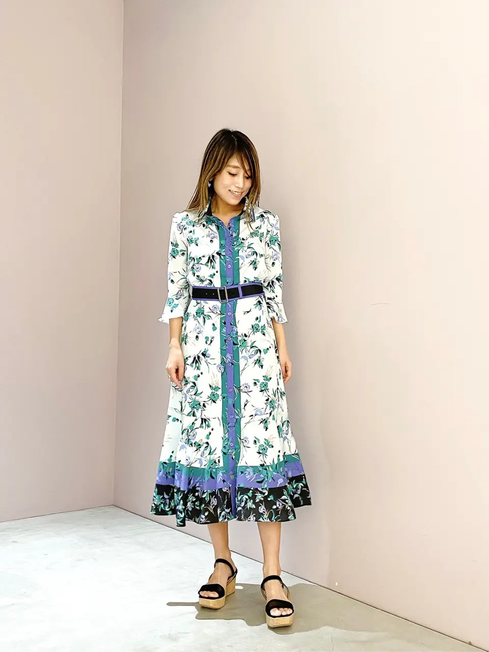 ORIGINATED IN GRACE CONTINENTAL yukimi yonee コーディネート画像