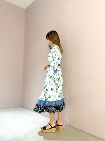 ORIGINATED IN GRACE CONTINENTAL yukimi yonee コーディネート画像