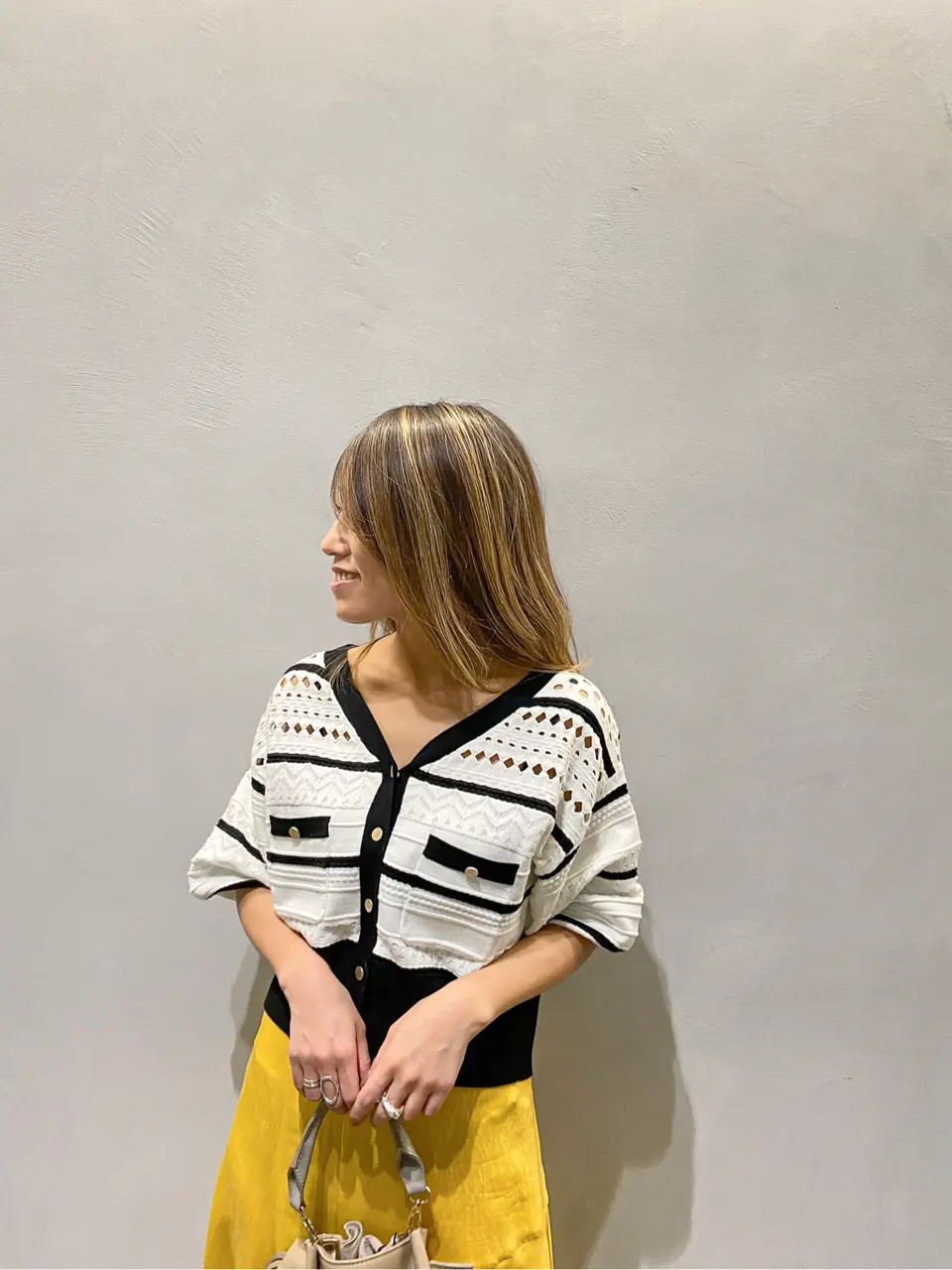 ORIGINATED IN GRACE CONTINENTAL yukimi yonee コーディネート画像