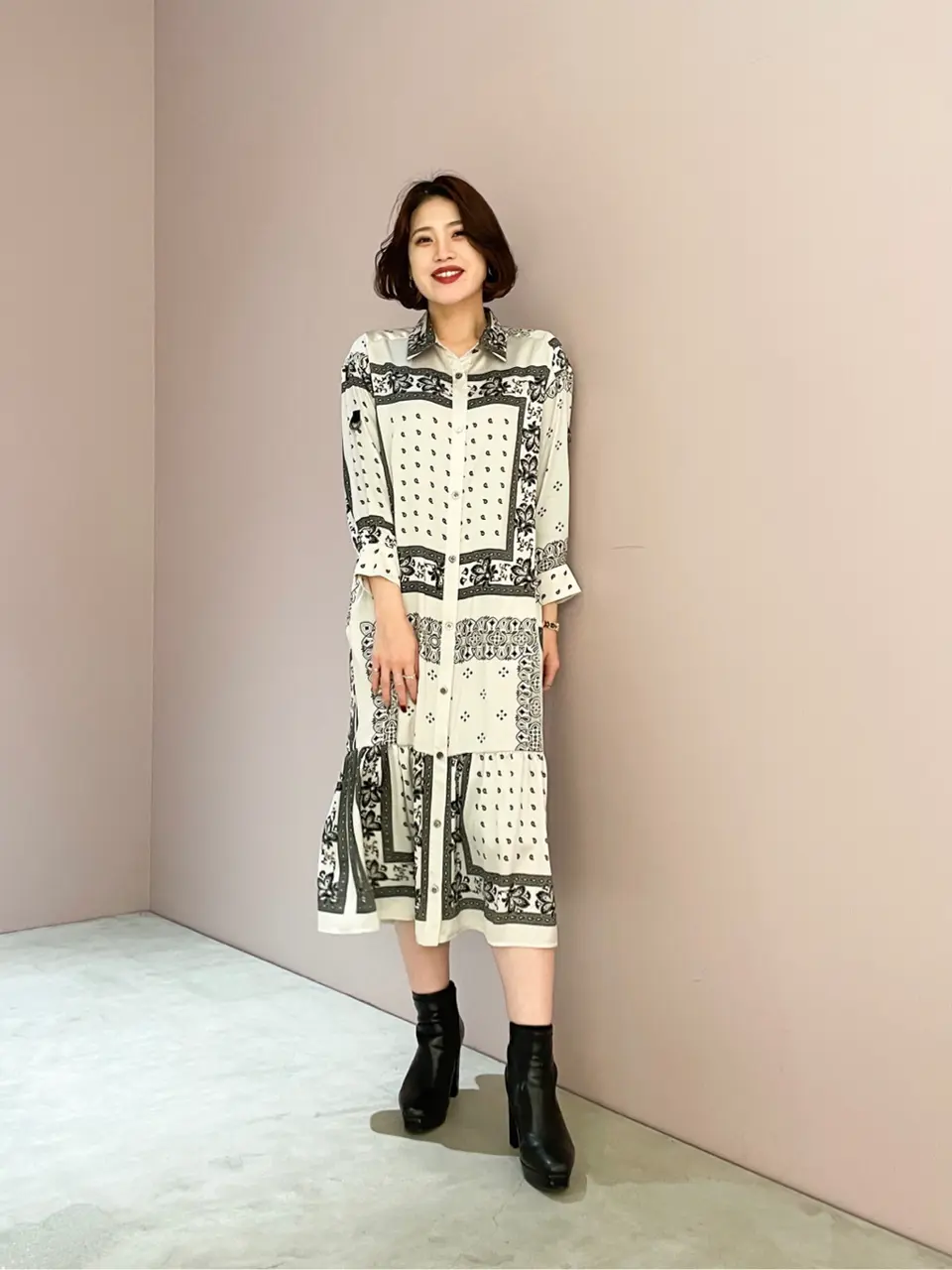 ORIGINATED IN GRACE CONTINENTAL Yuuki NOZAWA コーディネート画像