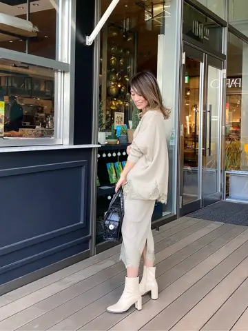 ORIGINATED IN GRACE CONTINENTAL yukimi yonee コーディネート画像