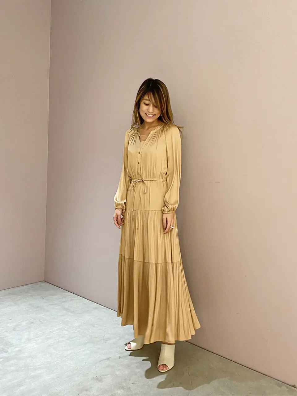 ORIGINATED IN GRACE CONTINENTAL yukimi yonee コーディネート画像