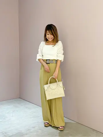 ORIGINATED IN GRACE CONTINENTAL yukimi yonee コーディネート画像