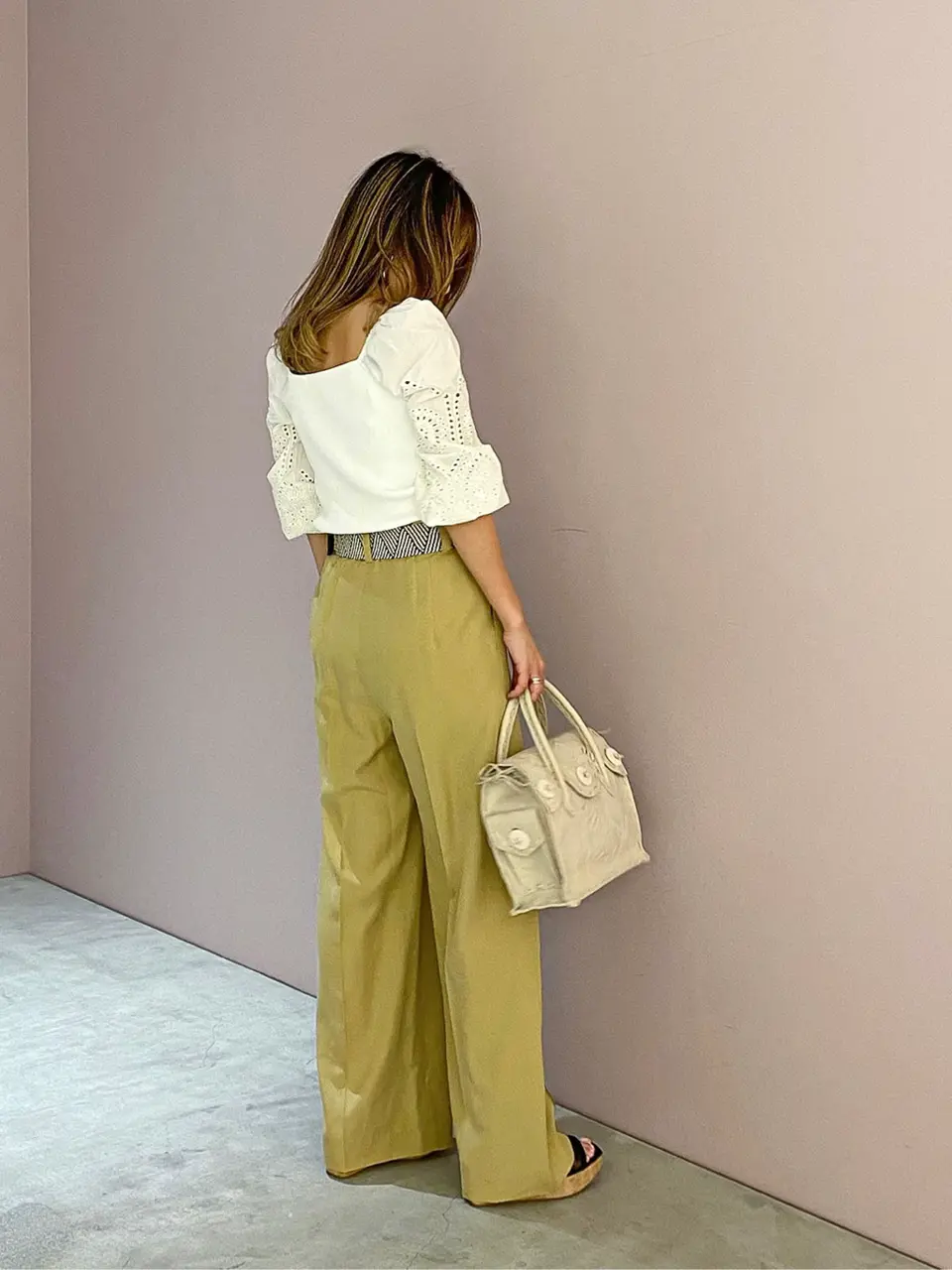 ORIGINATED IN GRACE CONTINENTAL yukimi yonee コーディネート画像