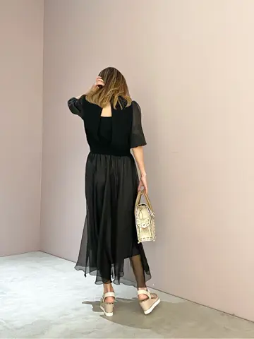 ORIGINATED IN GRACE CONTINENTAL yukimi yonee コーディネート画像