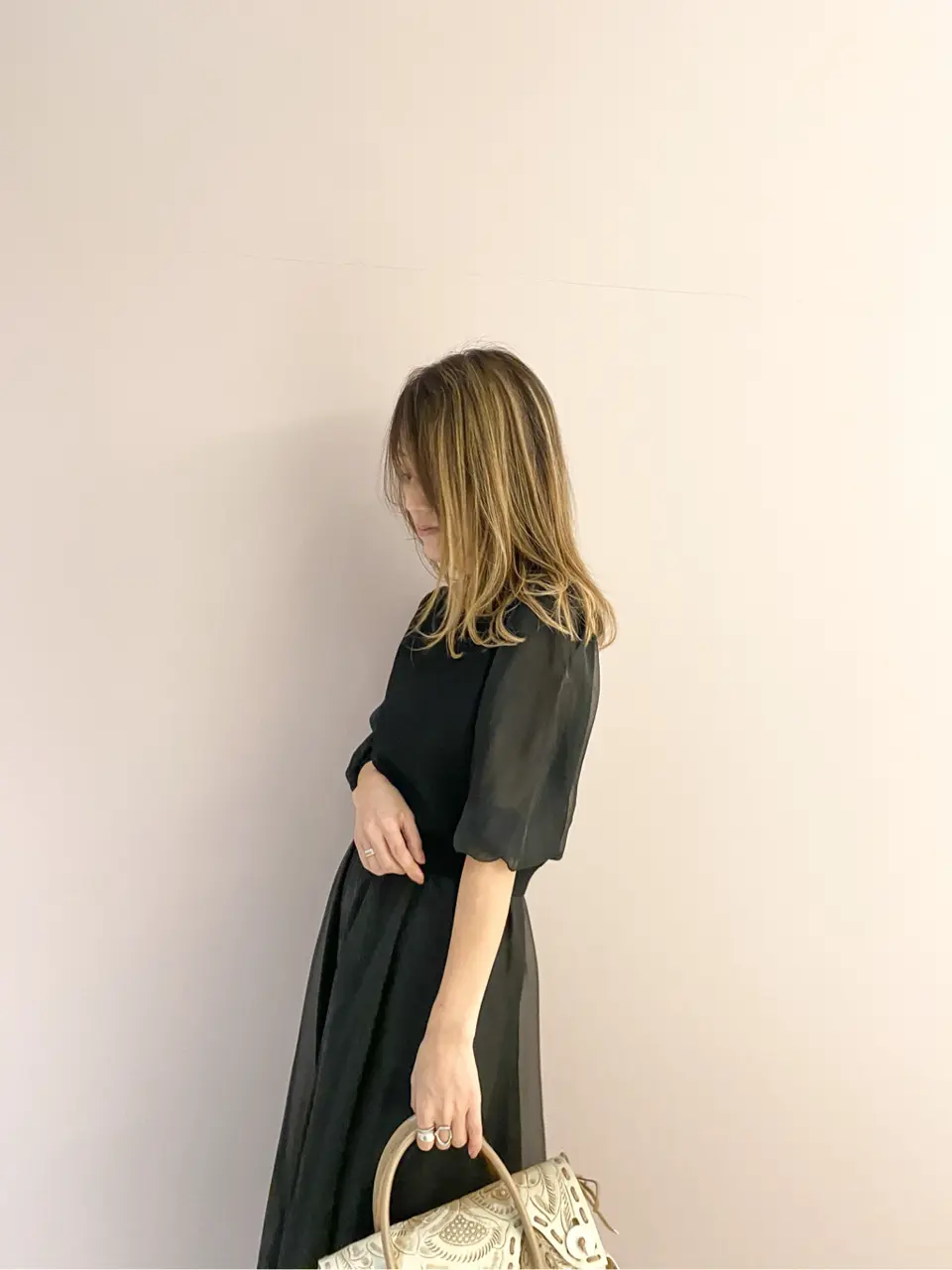 ORIGINATED IN GRACE CONTINENTAL yukimi yonee コーディネート画像