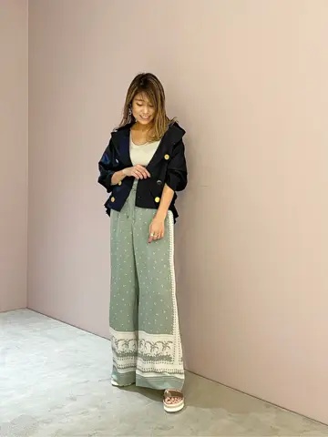 ORIGINATED IN GRACE CONTINENTAL yukimi yonee コーディネート画像