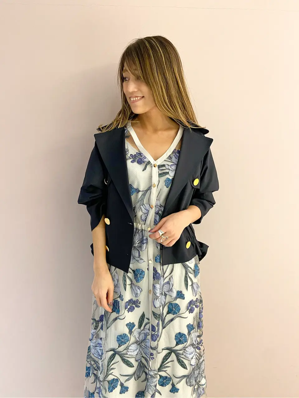 ORIGINATED IN GRACE CONTINENTAL yukimi yonee コーディネート画像