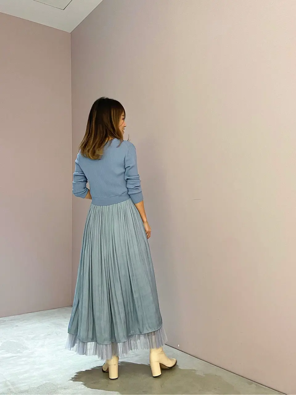 ORIGINATED IN GRACE CONTINENTAL yukimi yonee コーディネート画像