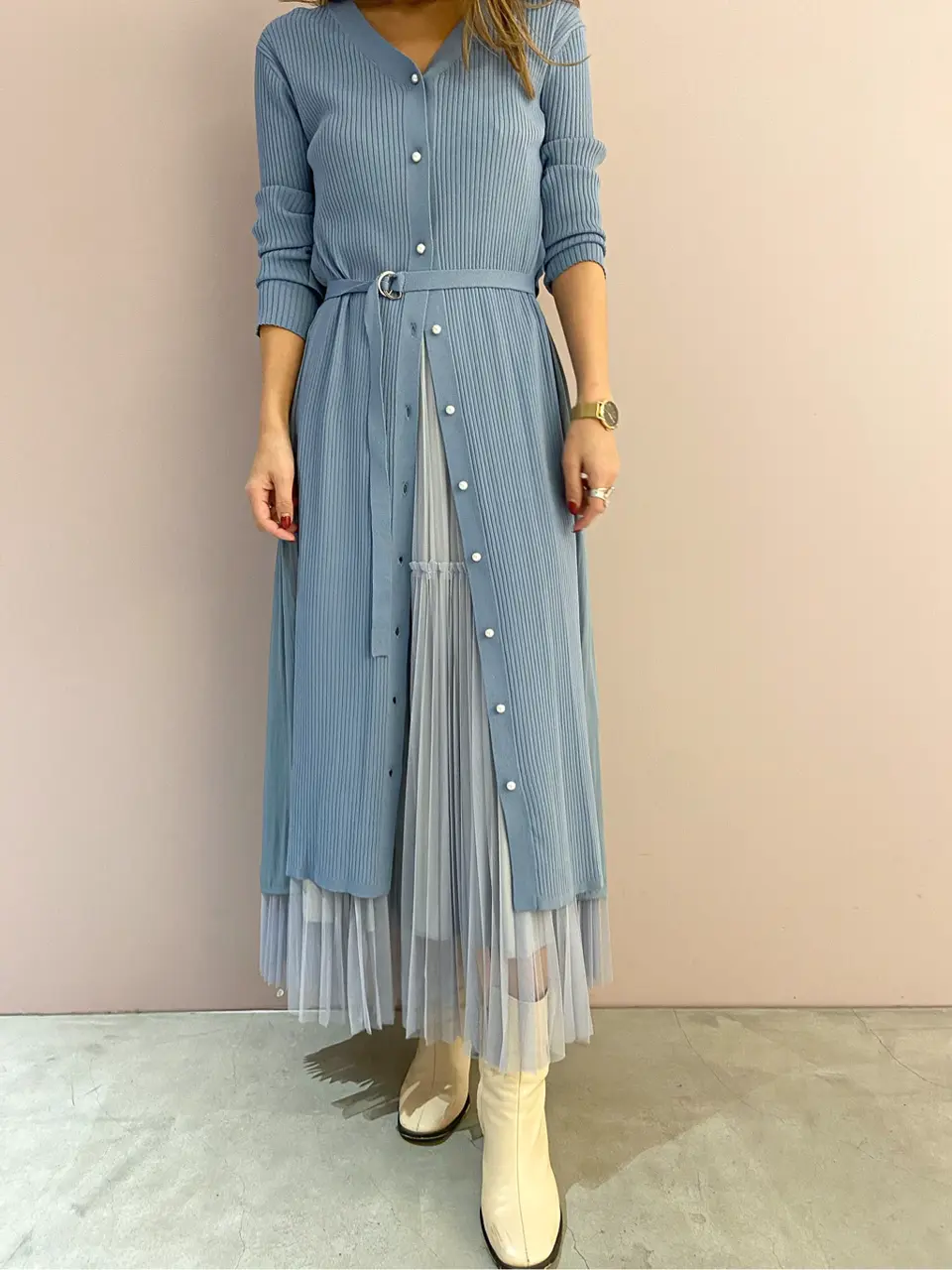 ORIGINATED IN GRACE CONTINENTAL yukimi yonee コーディネート画像