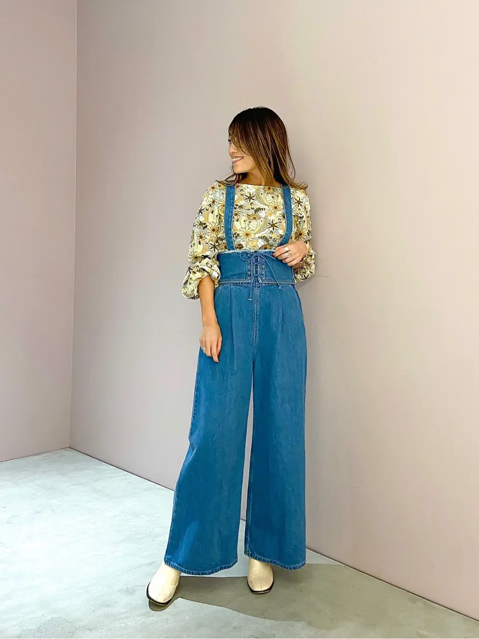 ORIGINATED IN GRACE CONTINENTAL yukimi yonee コーディネート画像