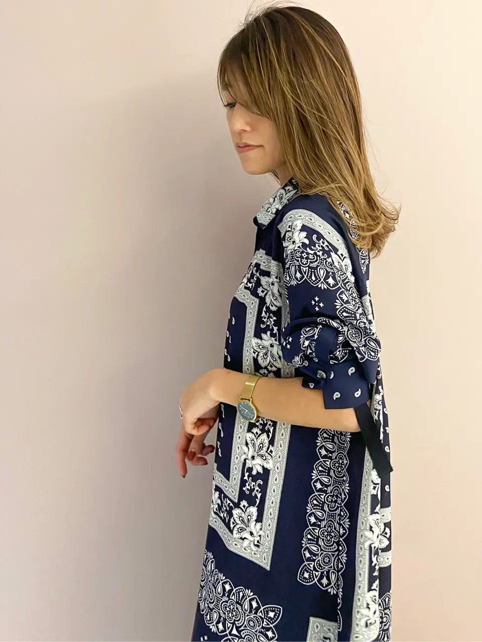 ORIGINATED IN GRACE CONTINENTAL yukimi yonee コーディネート画像