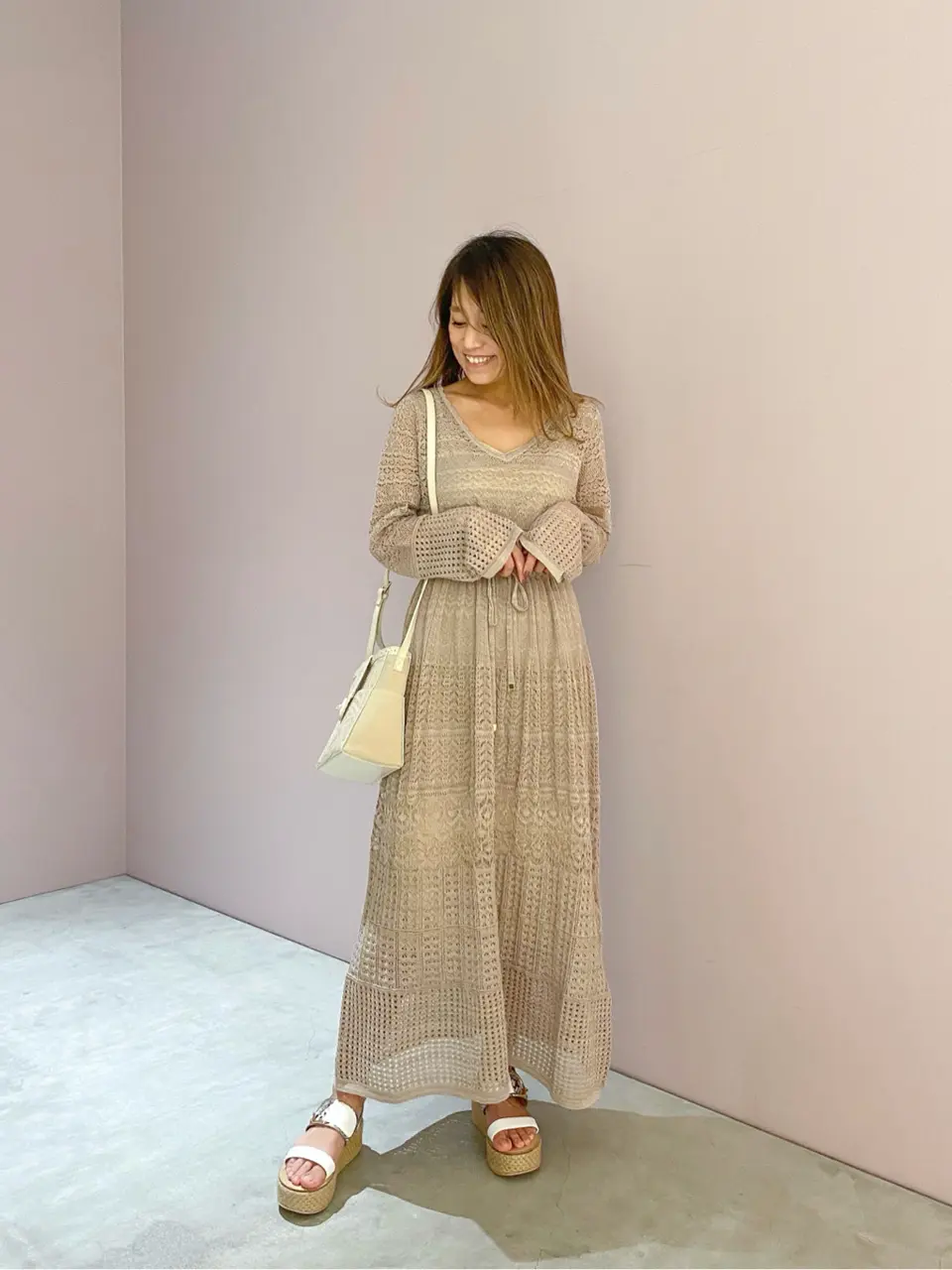 ORIGINATED IN GRACE CONTINENTAL yukimi yonee コーディネート画像