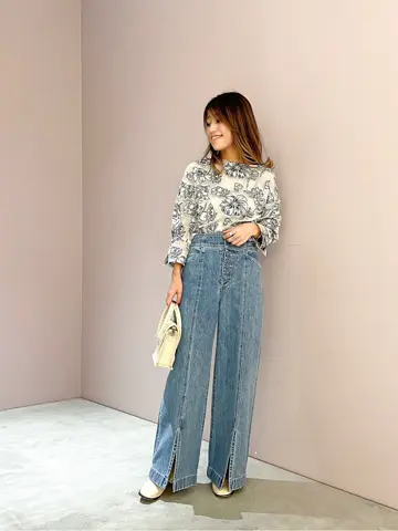 ORIGINATED IN GRACE CONTINENTAL yukimi yonee コーディネート画像